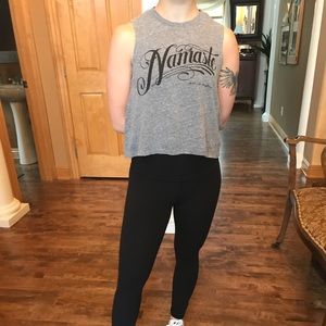 Spiritual Gangster crop tank top! Size XS